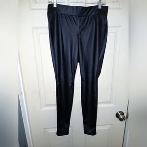 Torrid Sleek Black Faux Leather Women's Pants Size 0